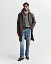 Casual Cotton Strickjacke mit Reißverschluss