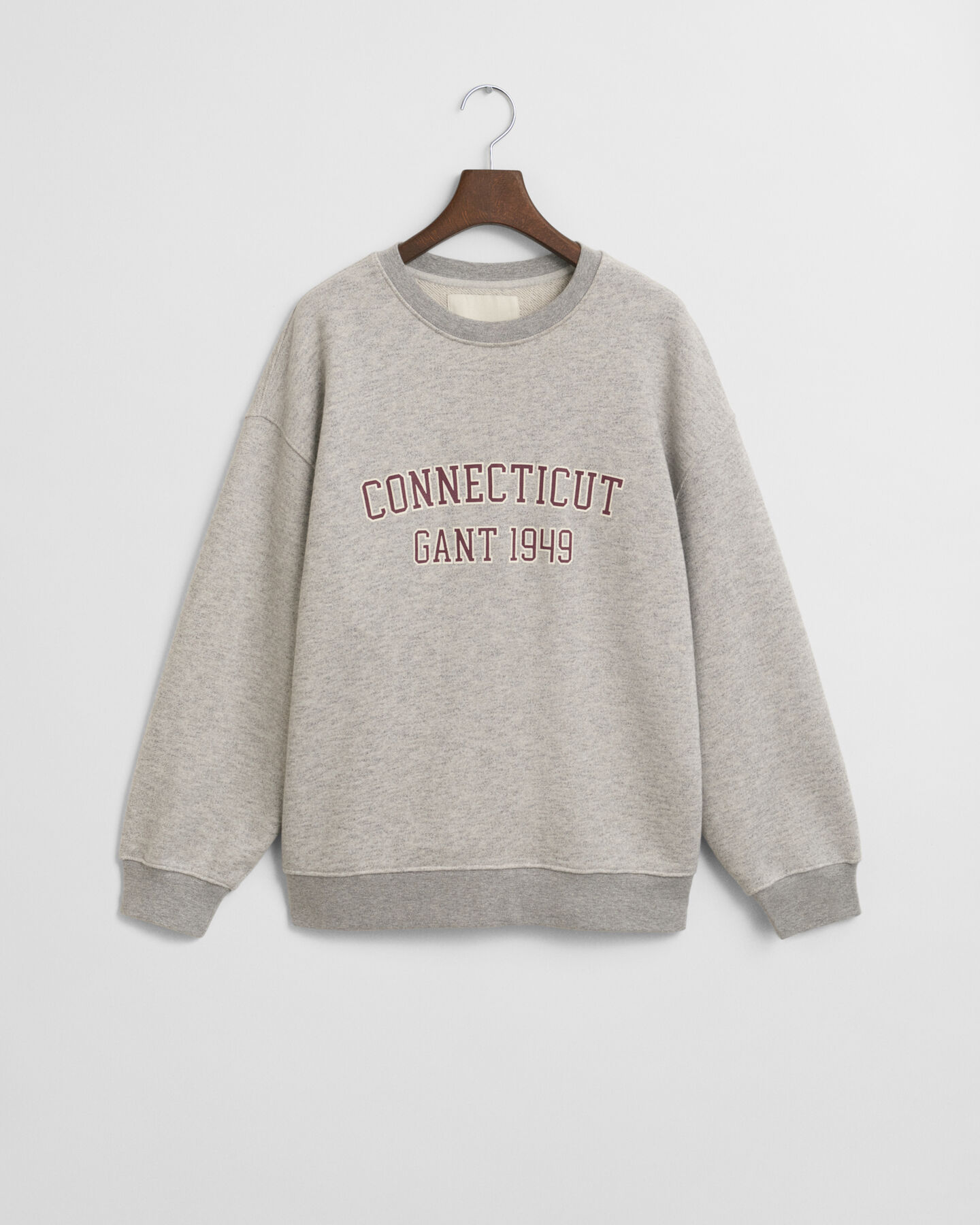 Rundhals-Sweatshirt mit Print