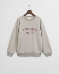 Rundhals-Sweatshirt mit Print