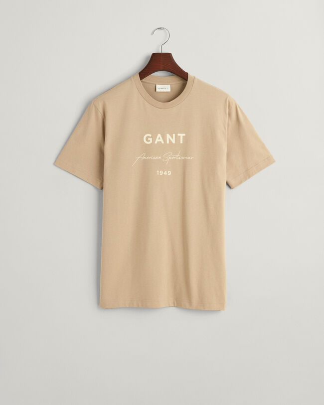 GANT Script Graphic T-Shirt mit Print