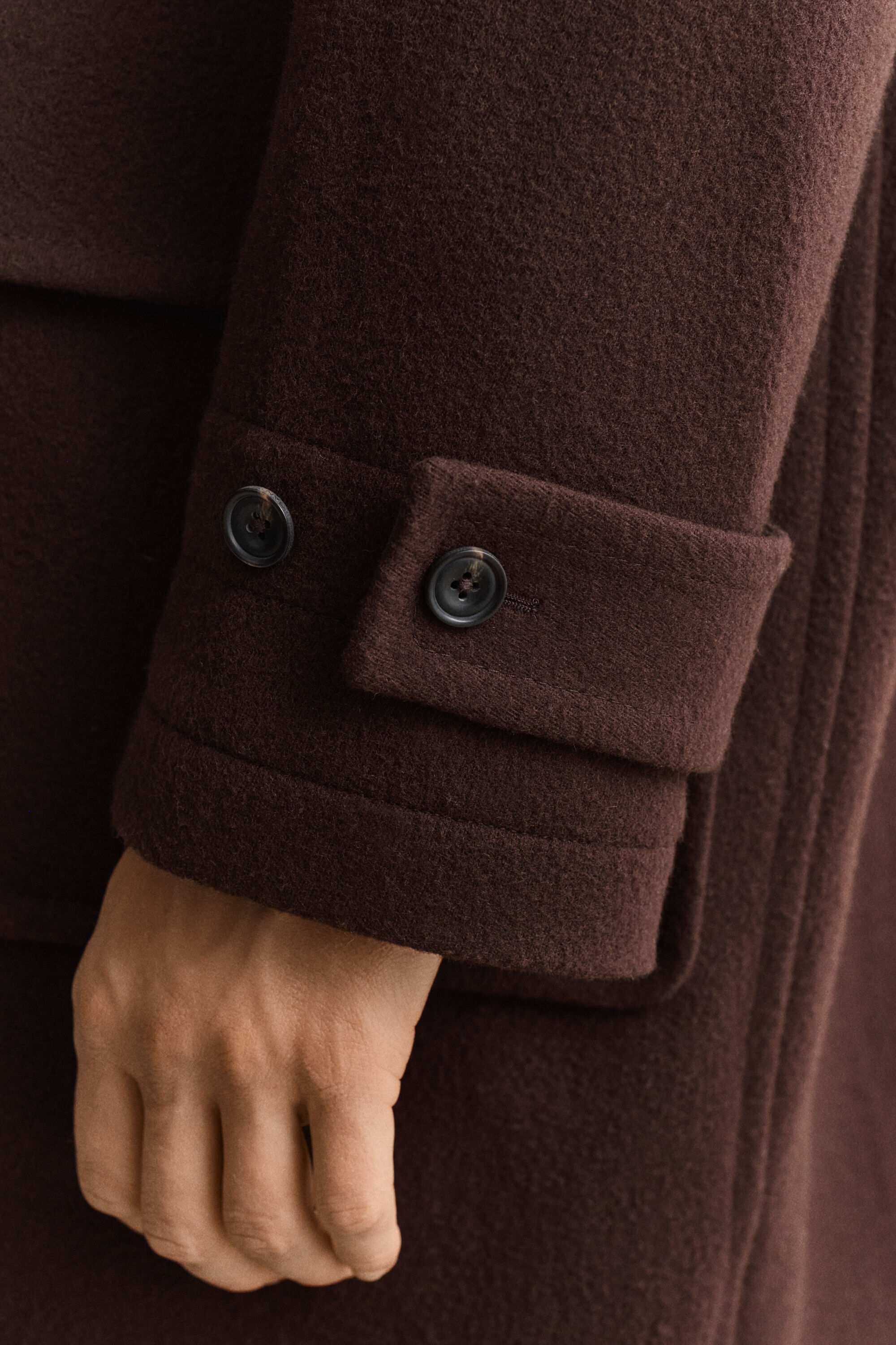 Duffle Coat aus Wolle