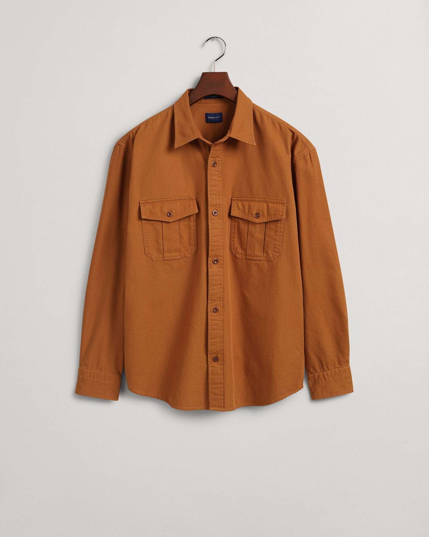 Relaxed Fit Twill Hemd