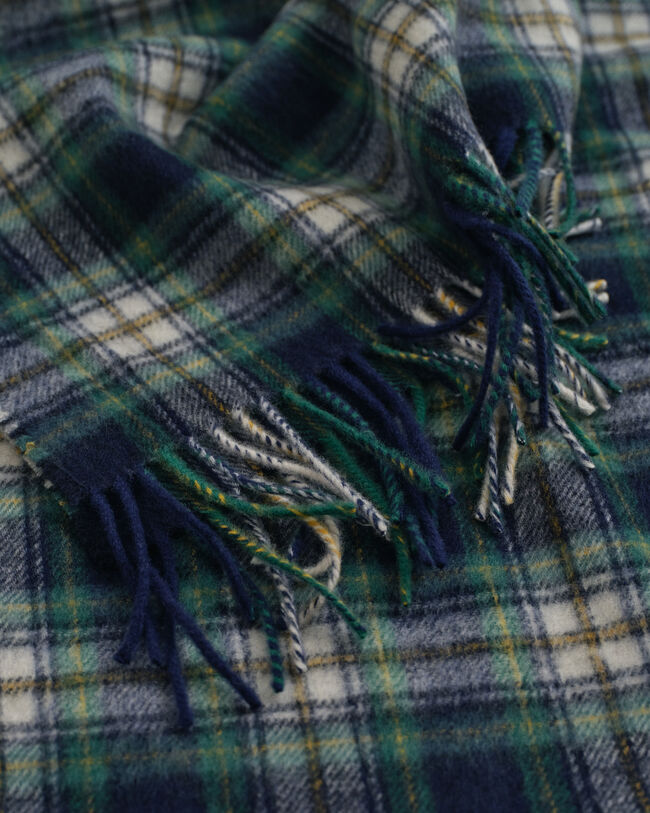 Tartan Schal mit Kaschmiranteil