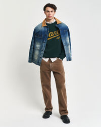 Graphic Rundhals-Sweatshirt