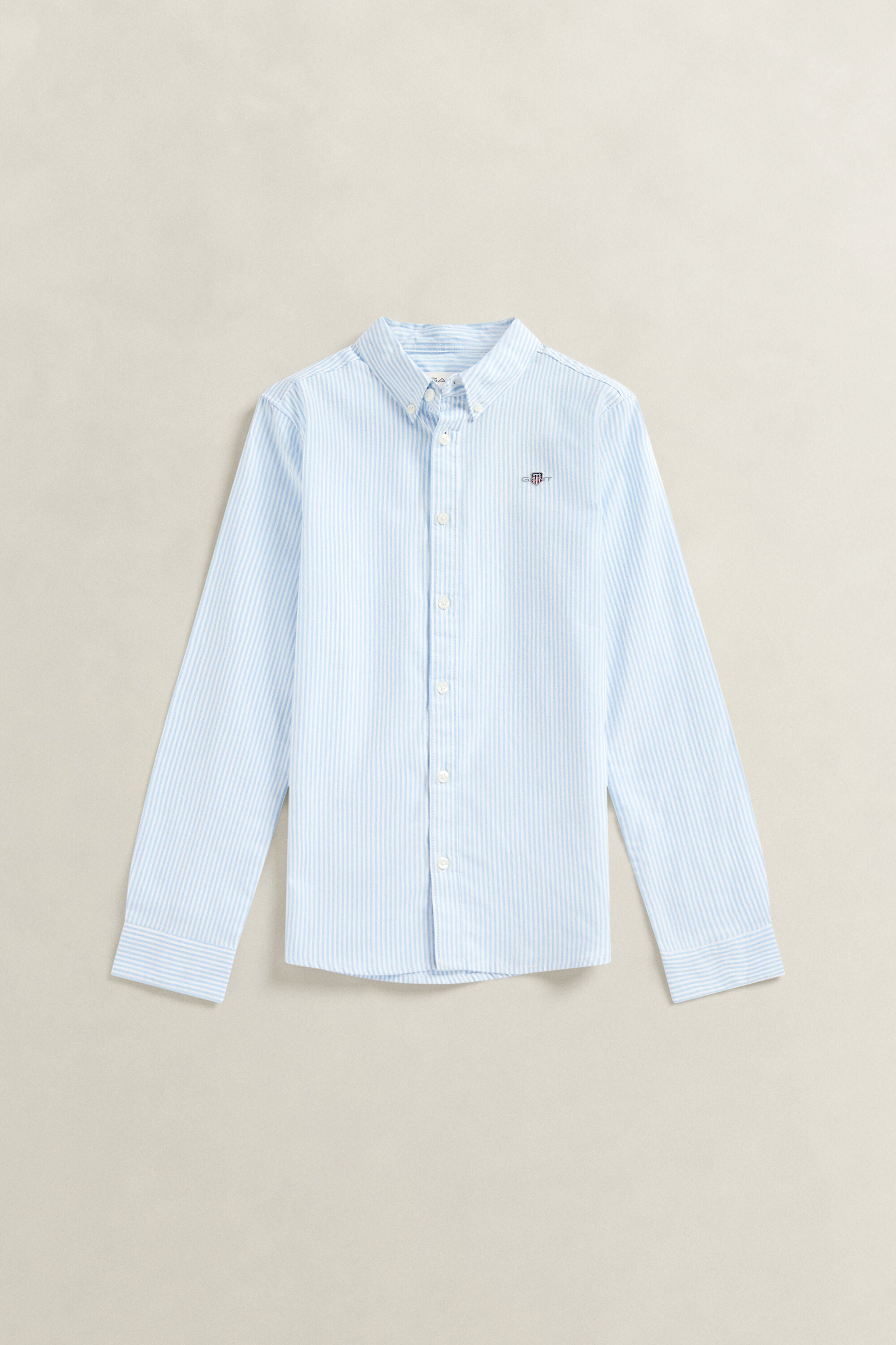 Camicia Oxford a righe Shield Teen Boys