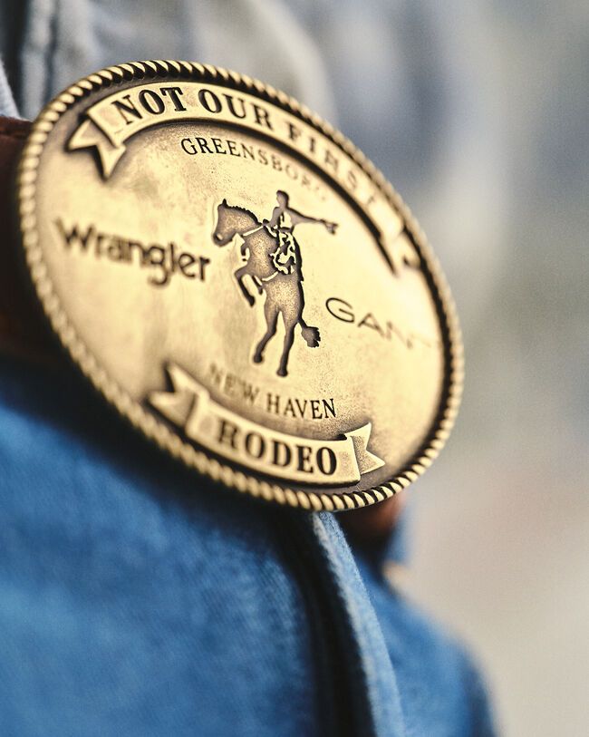 Wrangler x GANT Ledergürtel