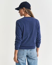 Sunfaded Rundhals-Sweatshirt