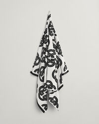 Monogram Strandtuch mit Print