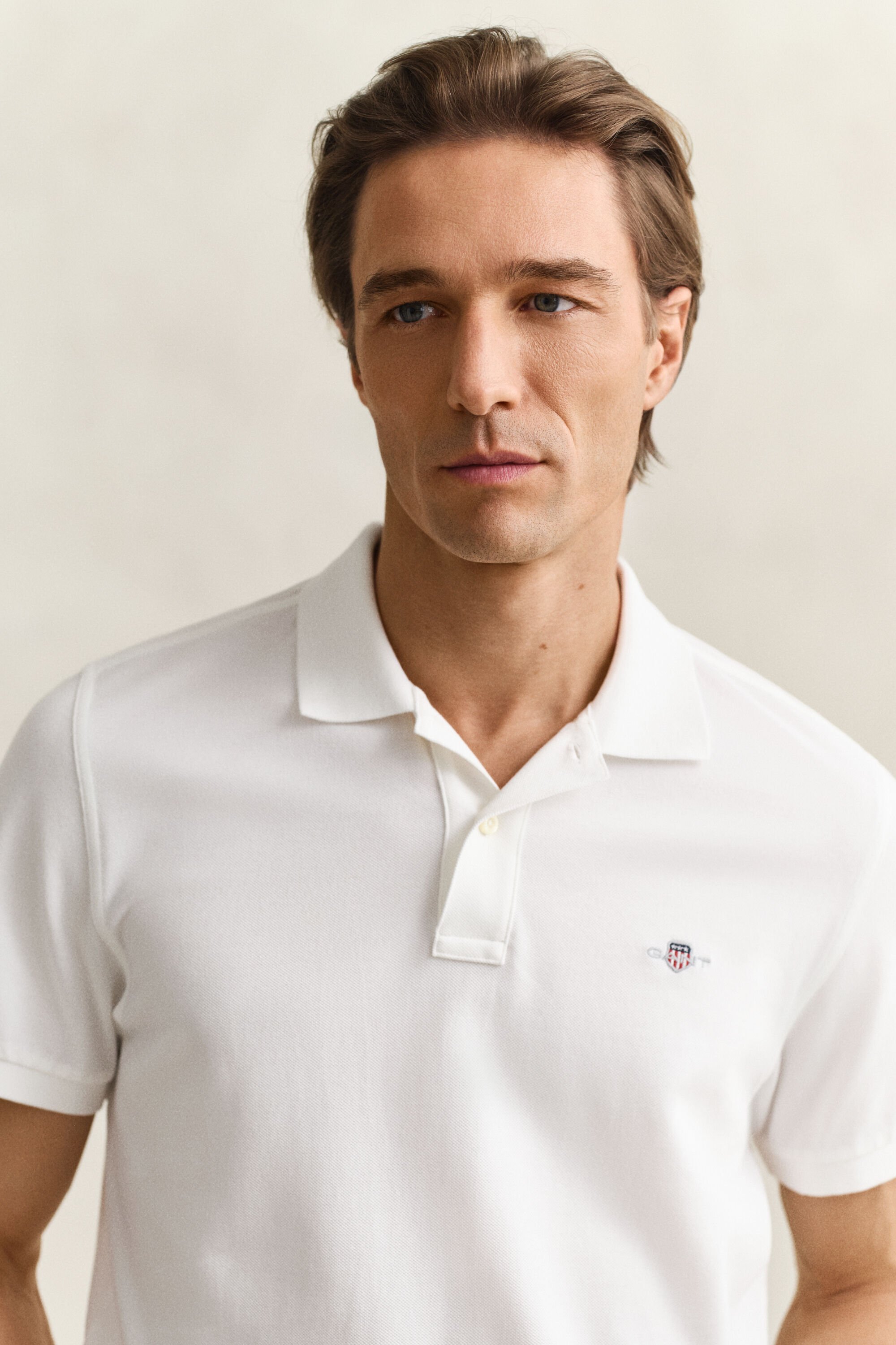 Regular Fit Shield Piqué Polo Shirt