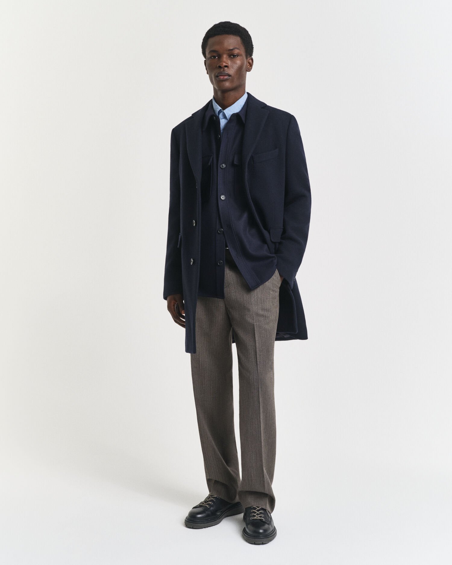 Herringbone Suit Pants