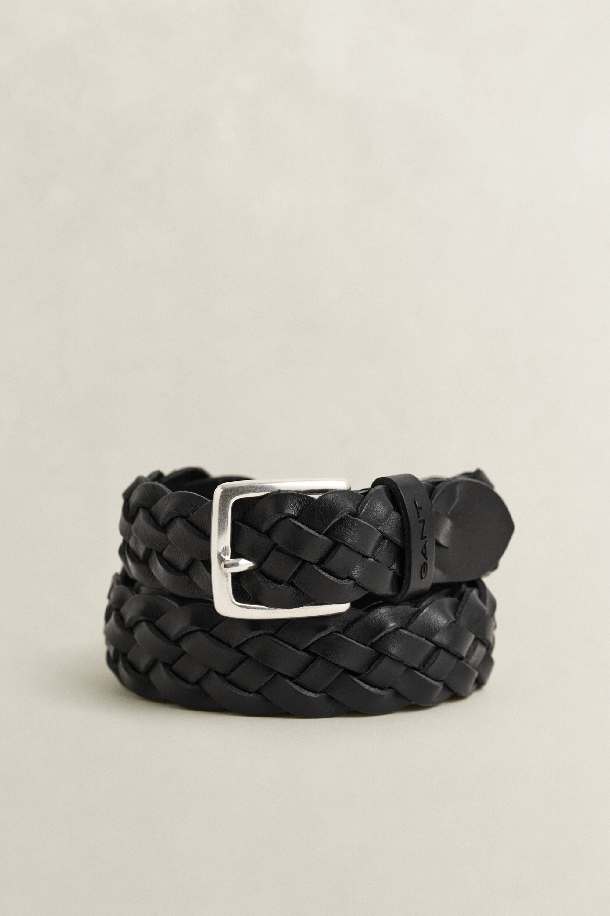 Cintura in pelle intrecciata