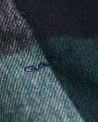 Karierter Schal aus Merinowolle