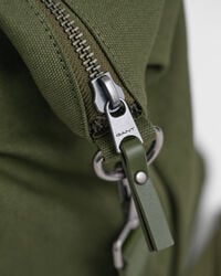 G Badge Duffel Bag aus Baumwollcanvas