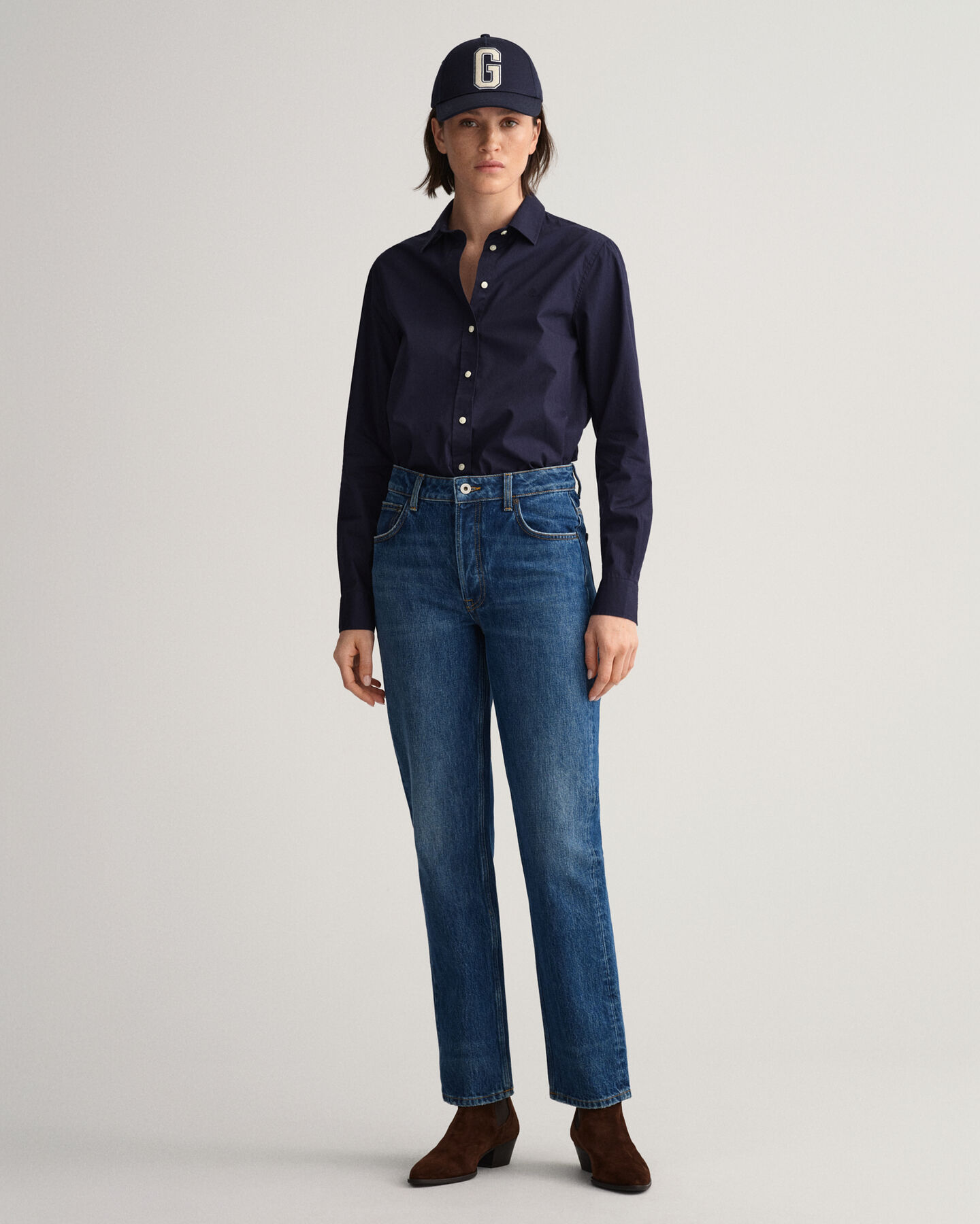 Regular Fit Broadcloth Bluse