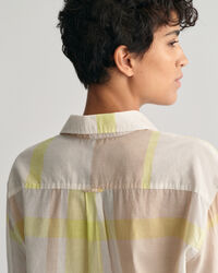 Relaxed Fit Madras Karobluse