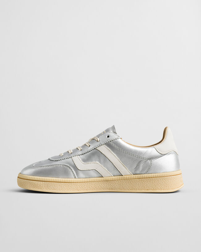 Cuzima Sneaker aus Metallic-Leder