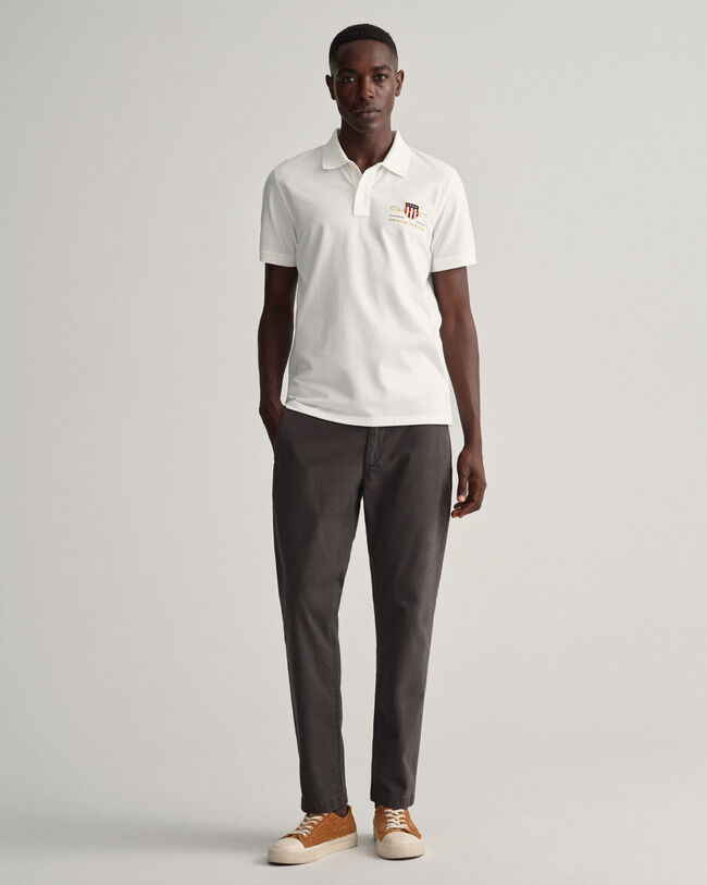 Hallden Slim Fit Comfort Super Chinohose