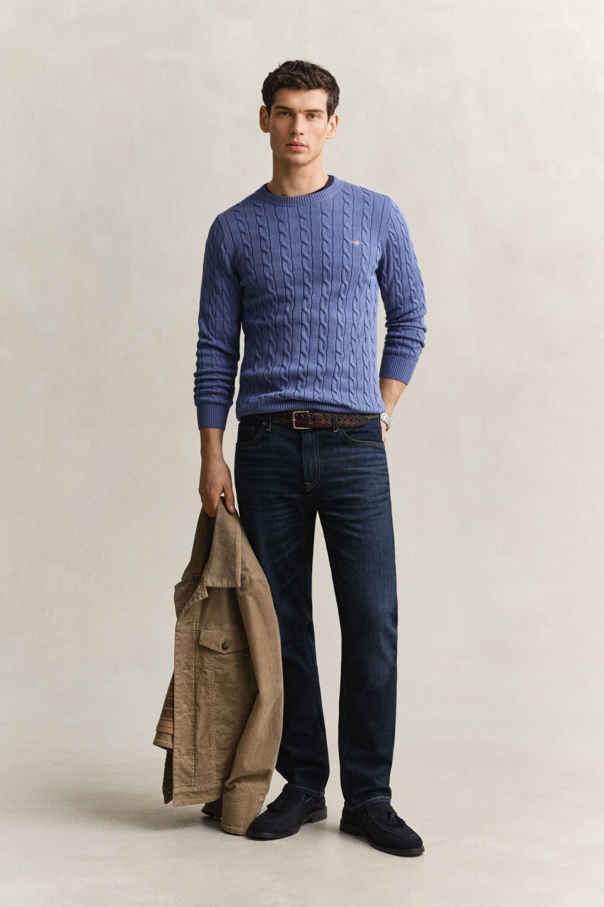 Classic Zopfstrickpullover