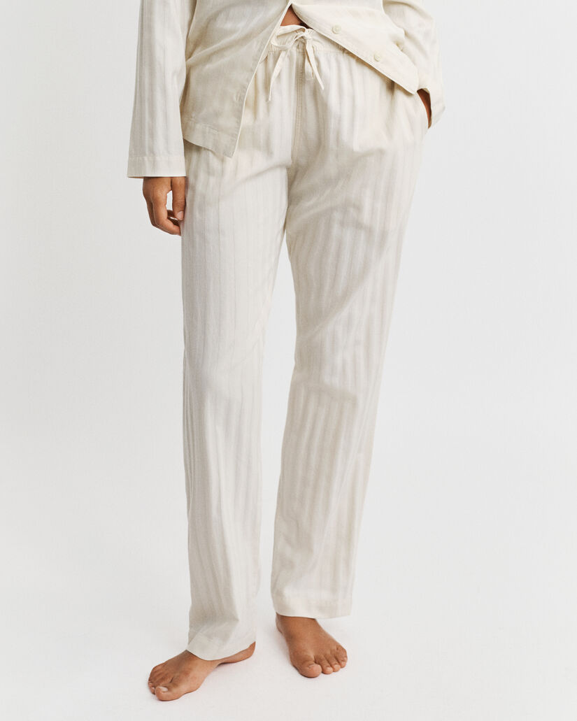 Pyjama mit Satinstreifen in Geschenkbox