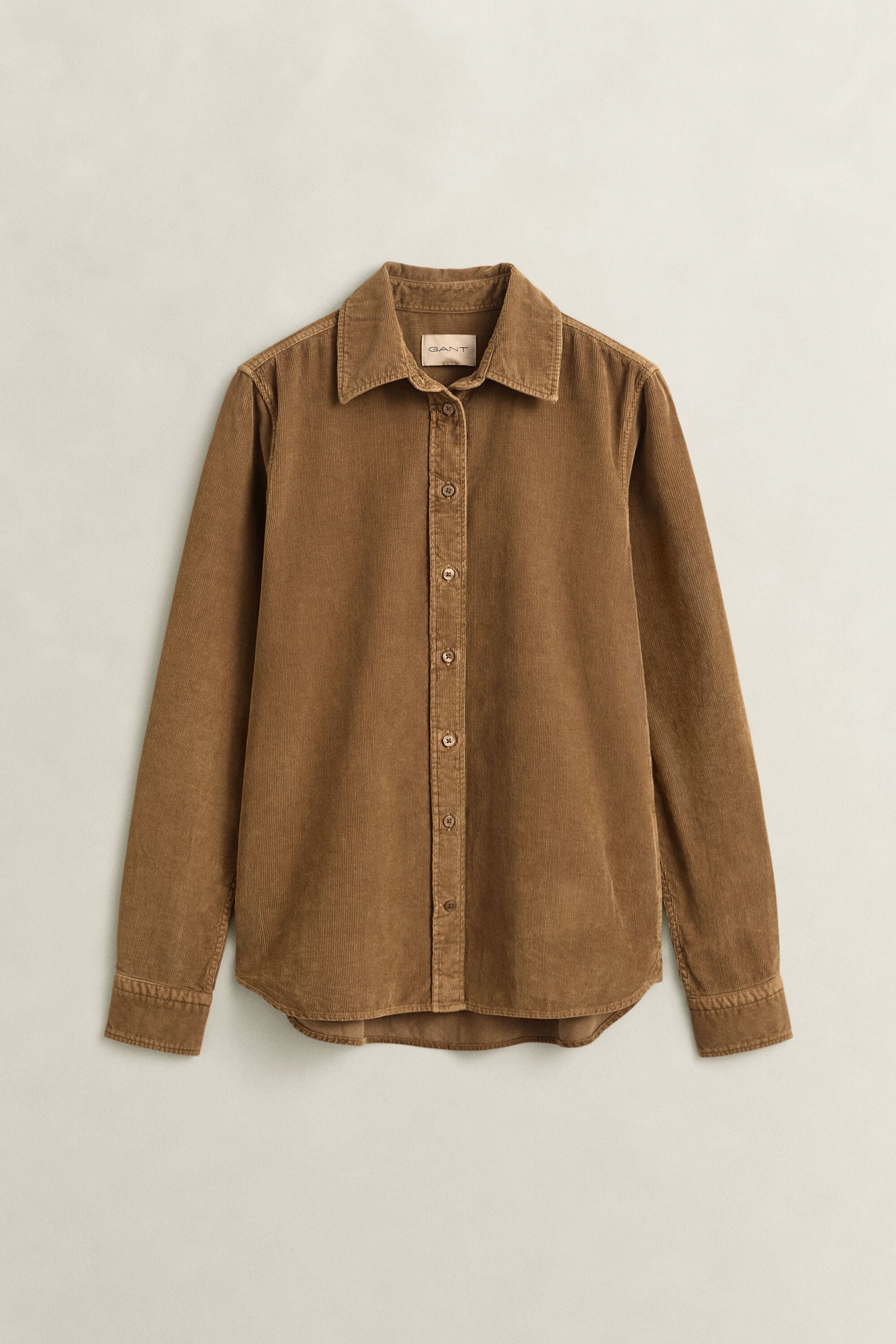 Camicia in velluto a coste regular