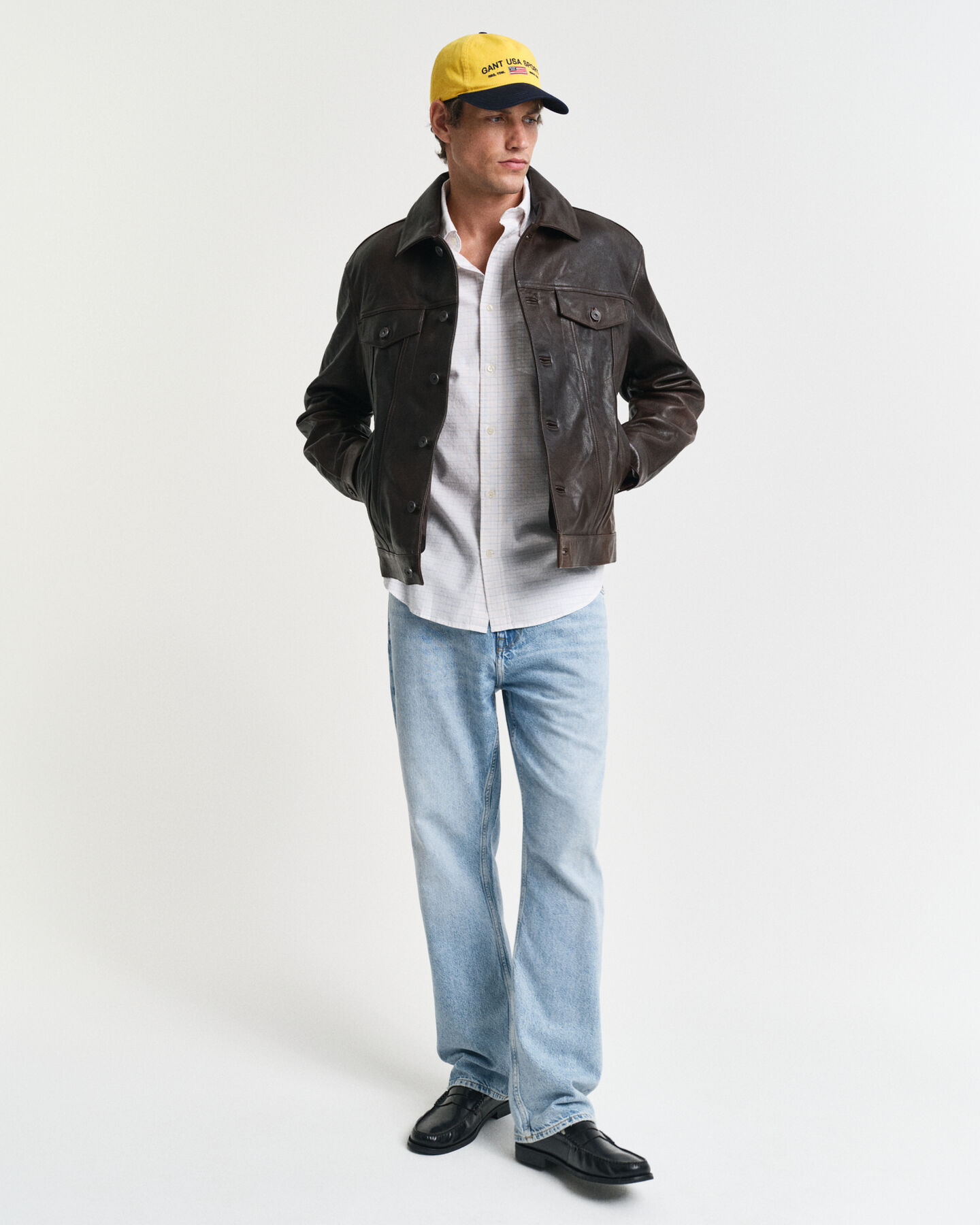 Regular Fit Tattersall Classic Oxford-Hemd