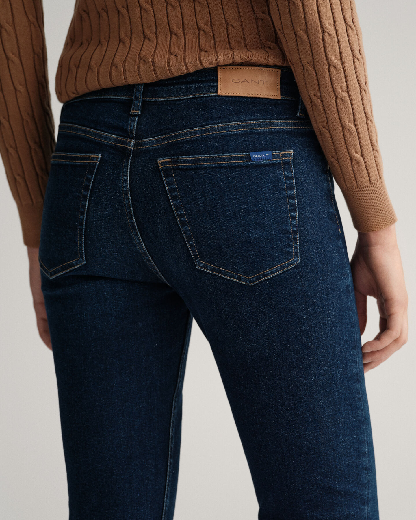 Farla Slim Fit Cropped Jeans
