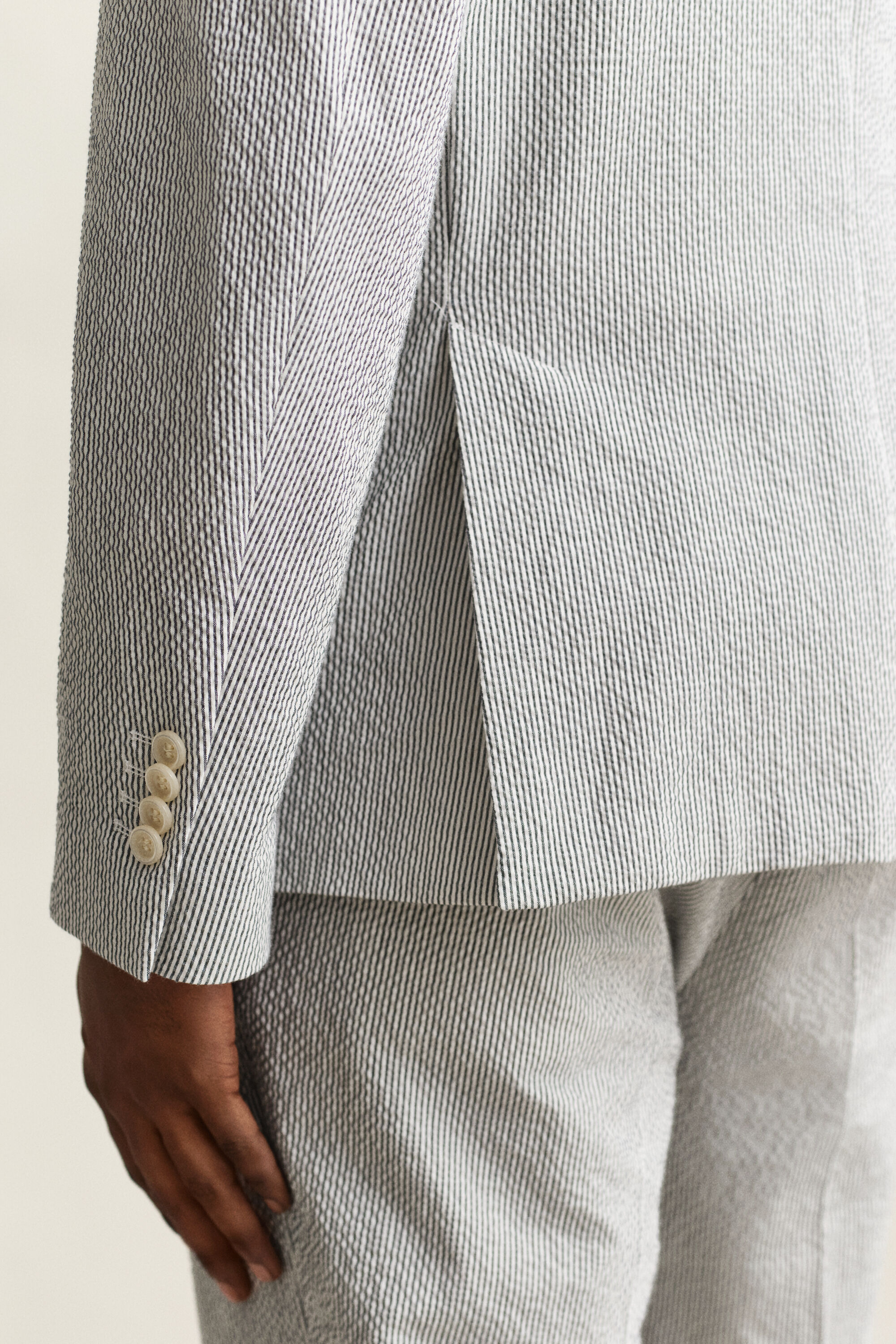 Seersucker Anzugsakko