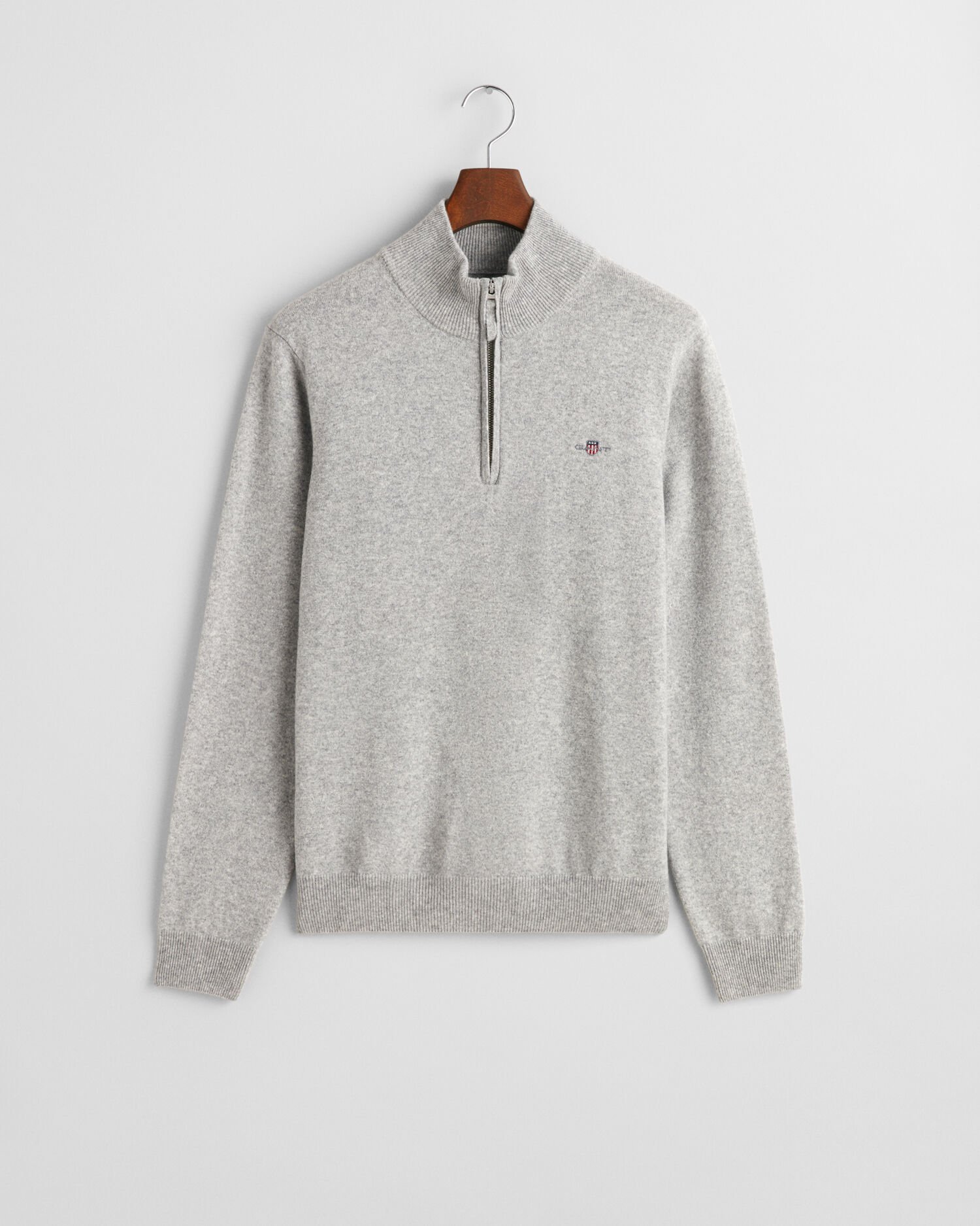 Superfine Lambswool Half-Zip Sweater