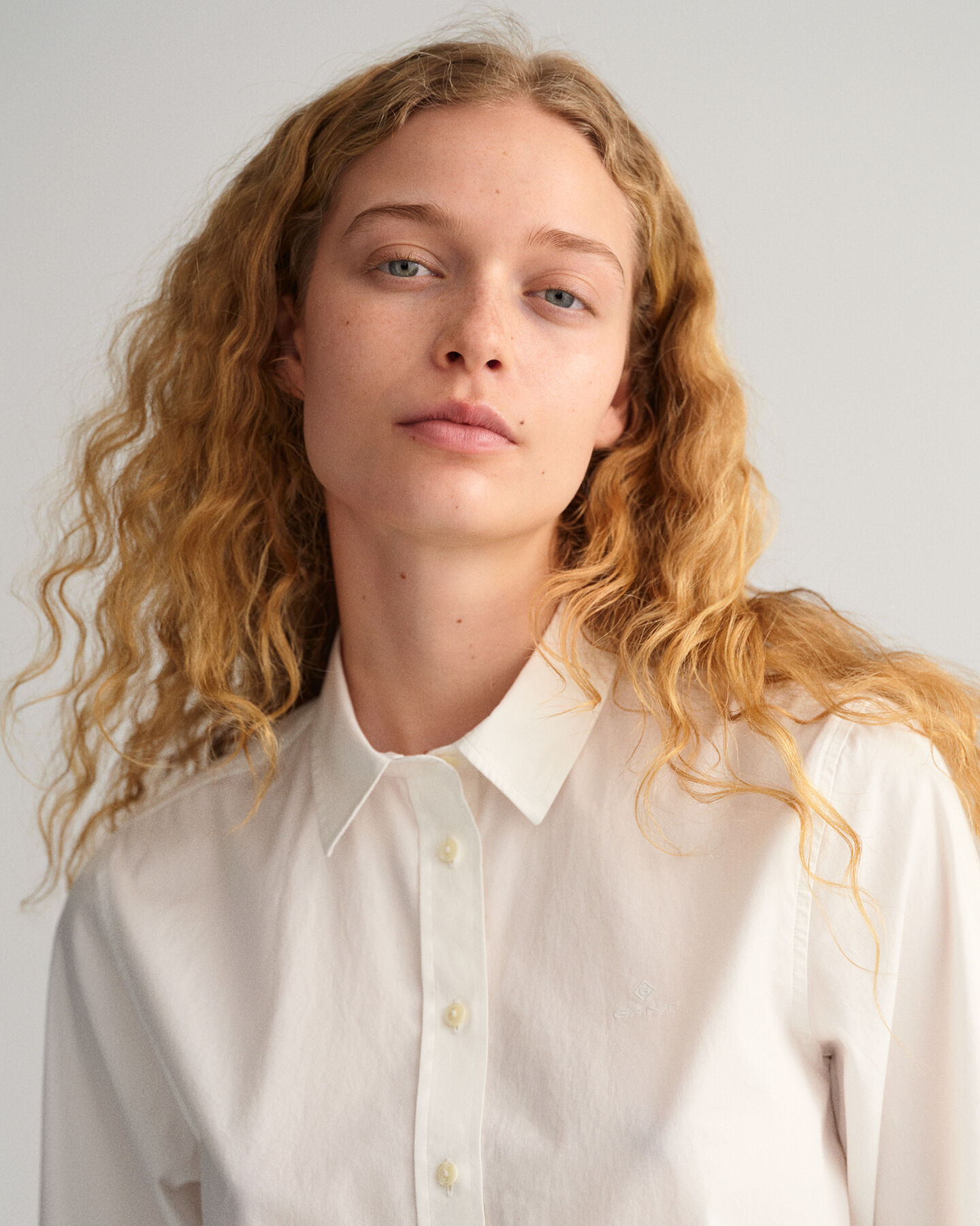 Regular Fit Broadcloth Bluse