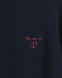 Teen Boys Kontrast Shield Rundhals-Sweatshirt