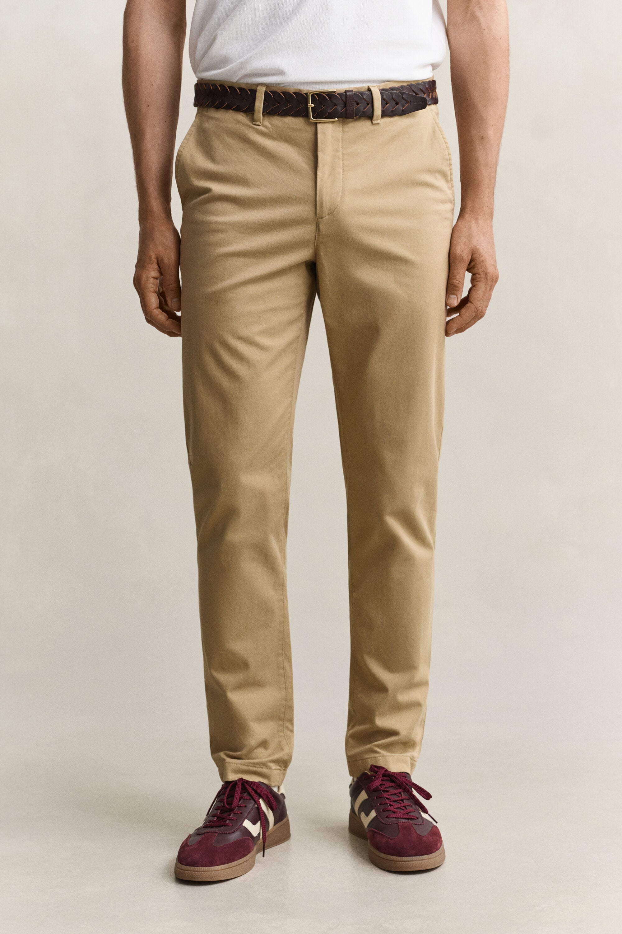 Classic Slim Fit Chinohose