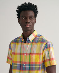Regular Fit Madras Kurzarmhemd
