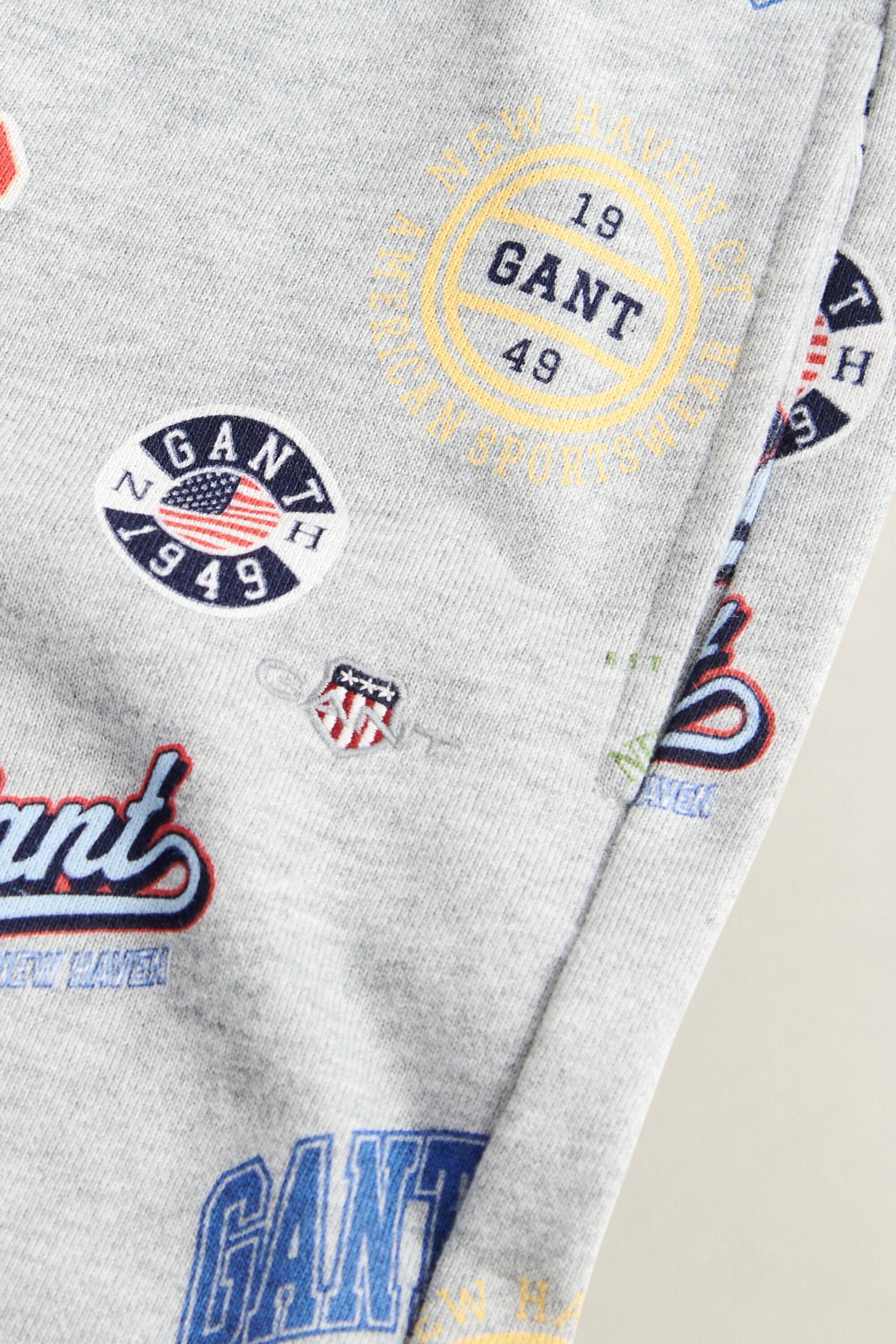 Boys Printed Sweatshirt & Sweat Shorts Set