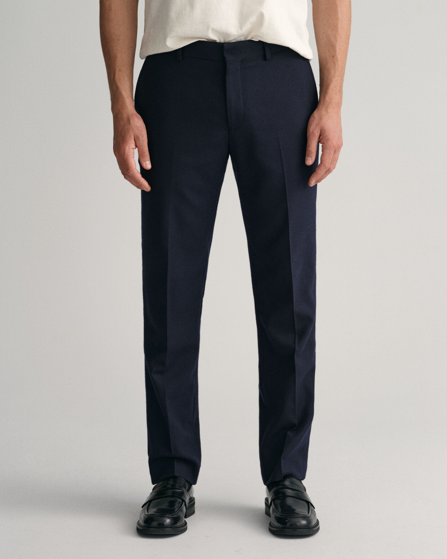 Slim Fit Flanellhose