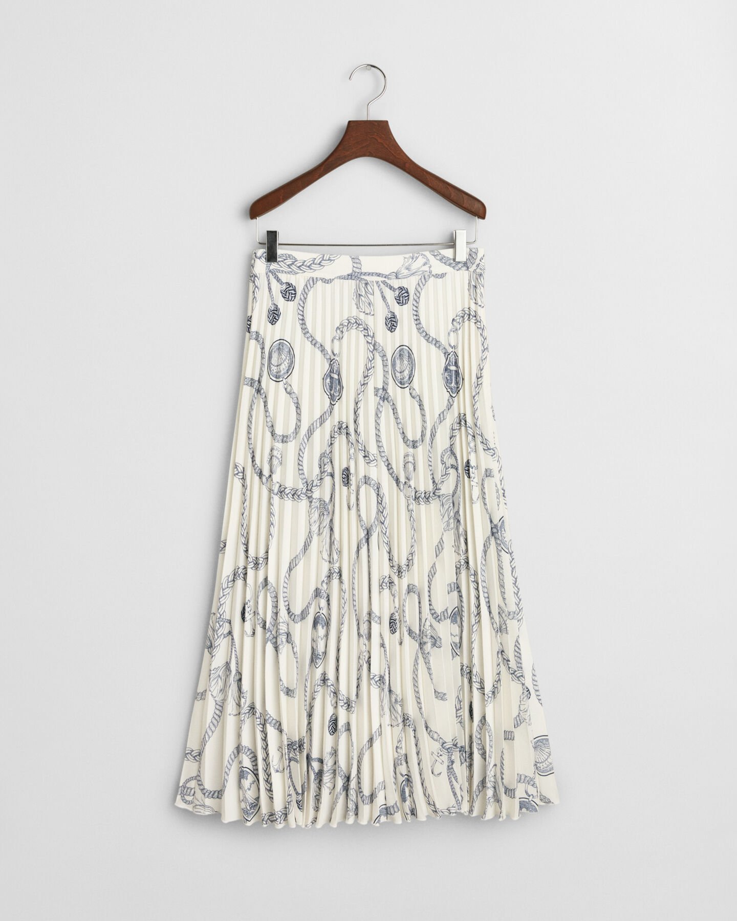 Sailing Print Faltenrock