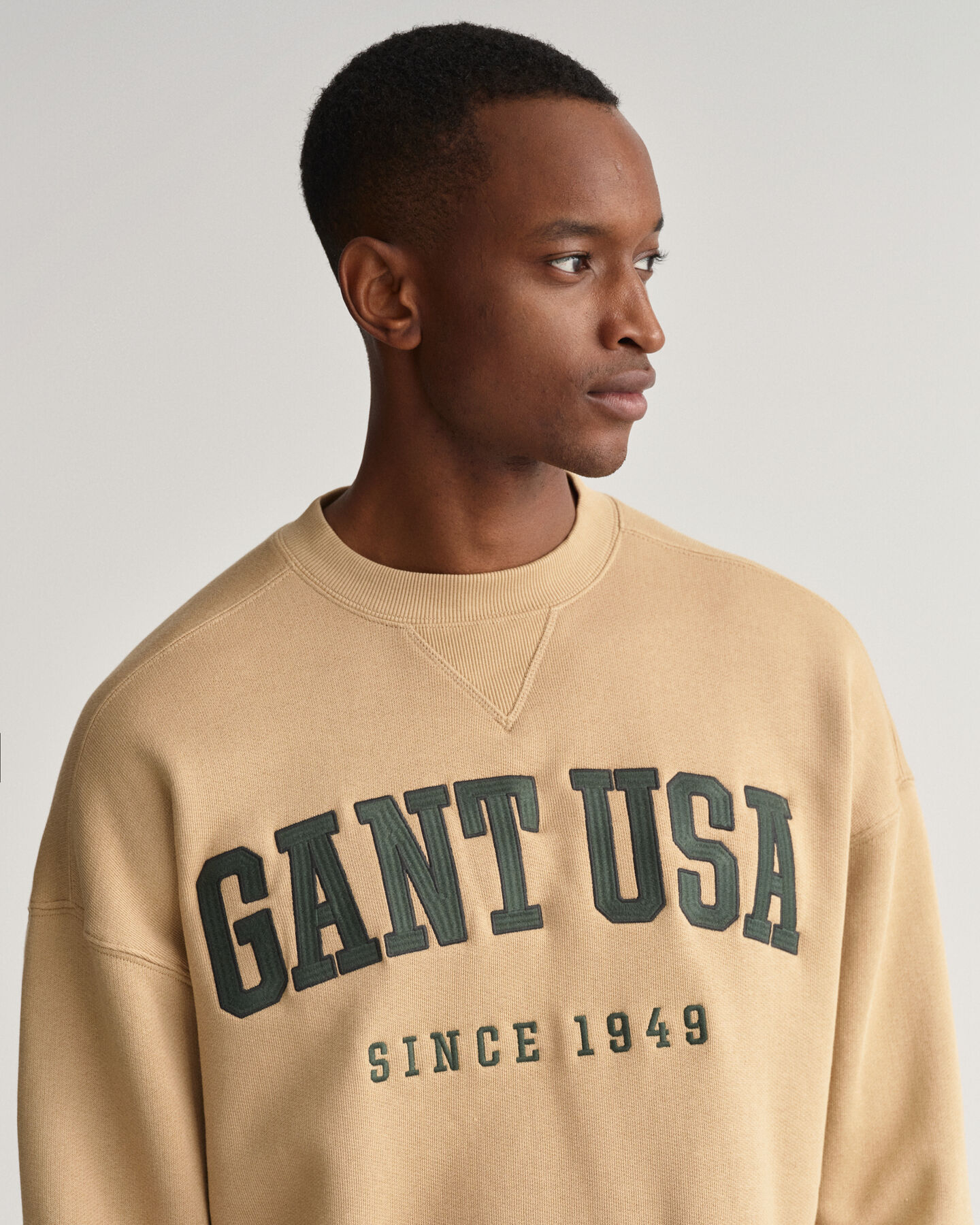 USA Graphic Rundhals-Sweatshirt