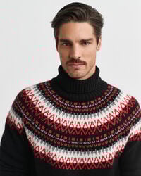 Fair Isle Rollkragenpullover