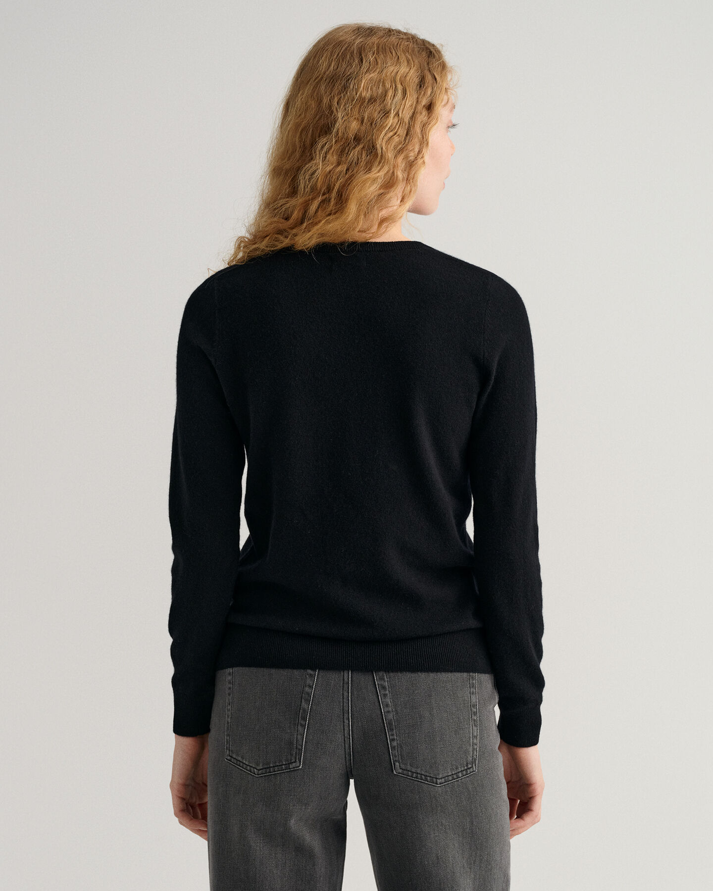V-Neck Pullover aus Extra Fine Lambswool