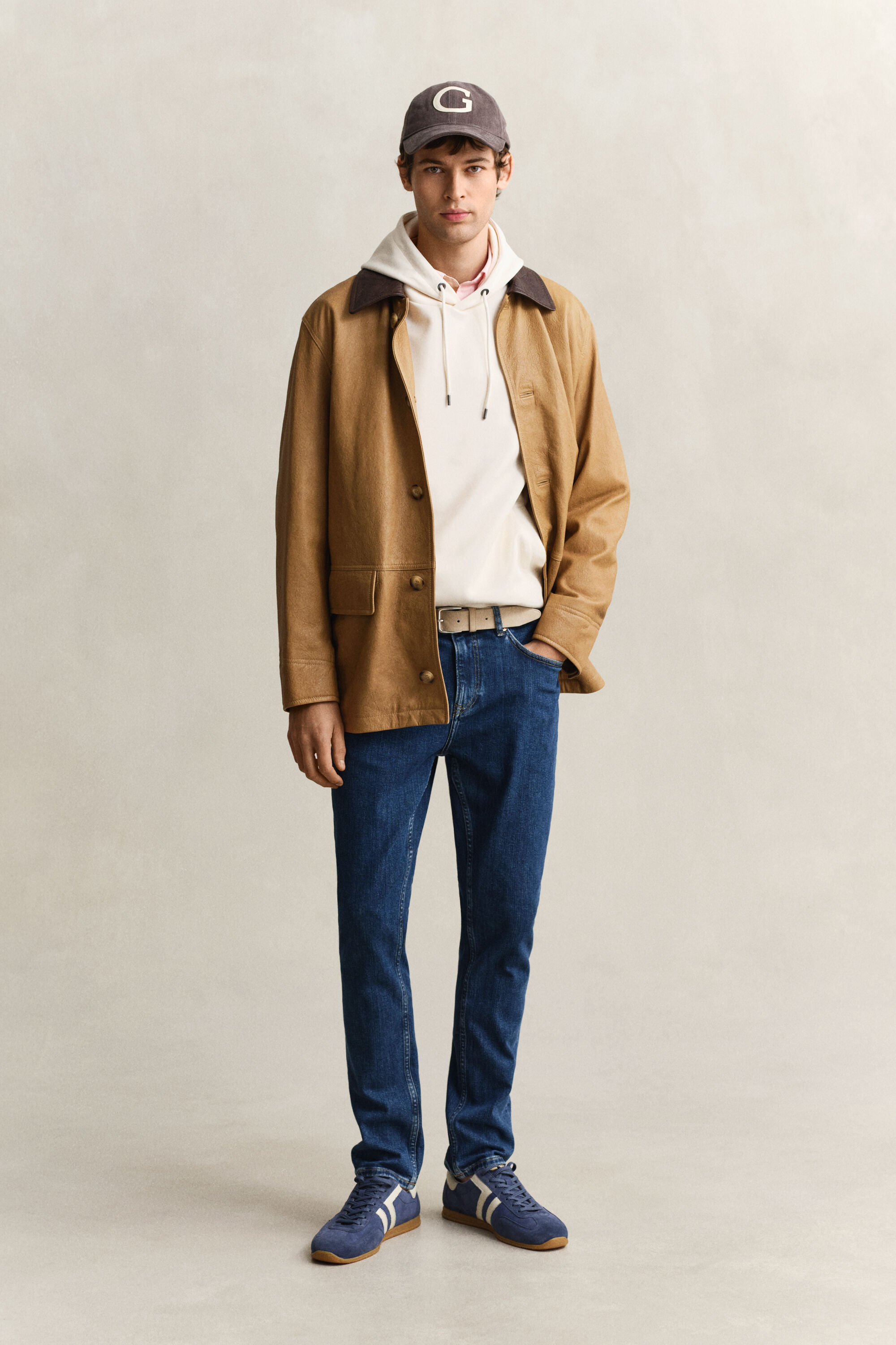 Sweat à capuche à tissage interlock