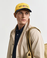 Washed Cap mit Kontrast-Schirm