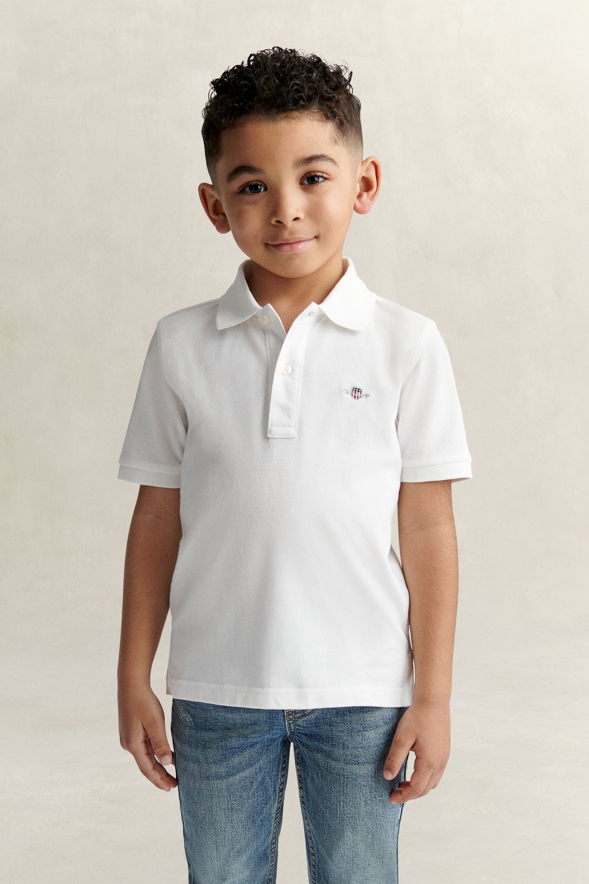 Polo avec écusson Enfant