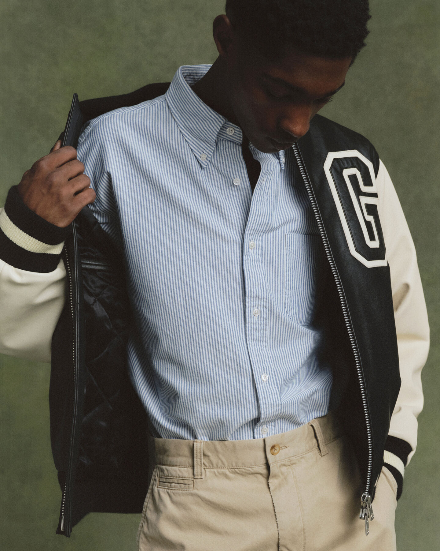 Relaxed Fit US Oxford Banker Stripe Hemd