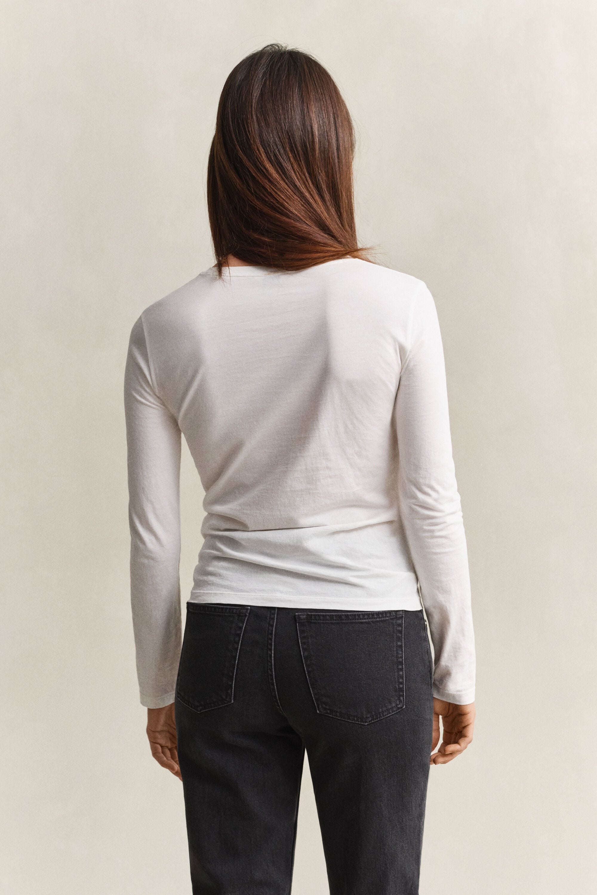 Leichtes Langarmshirt aus Baumwolle