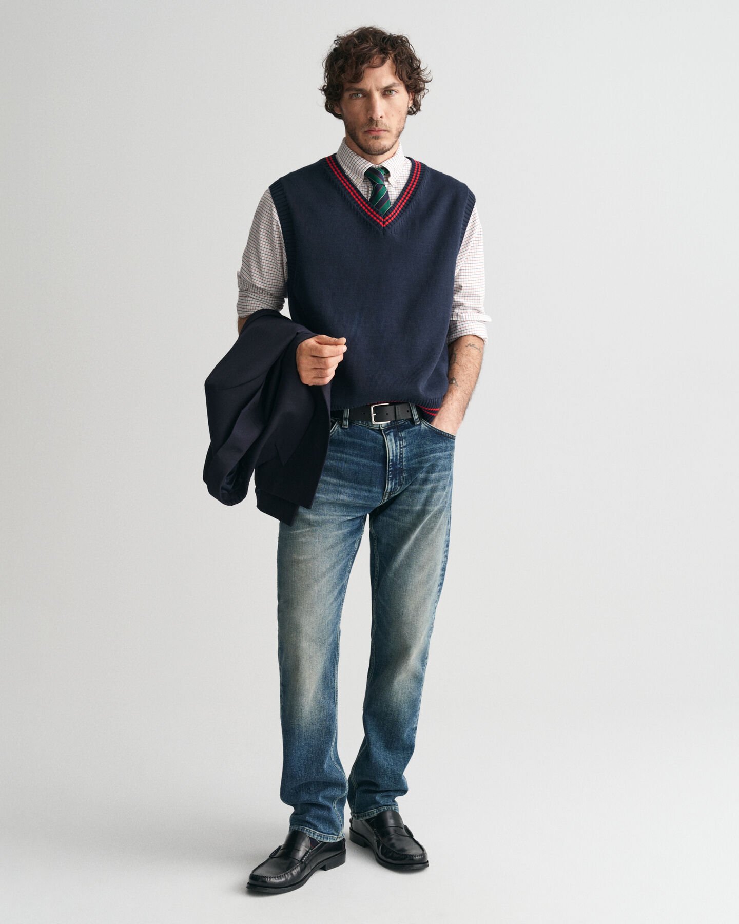 Pullunder mit V-Ausschnitt