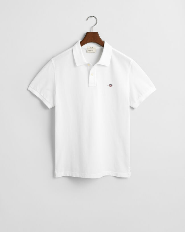Slim Fit Archive Shield Piqué Poloshirt
