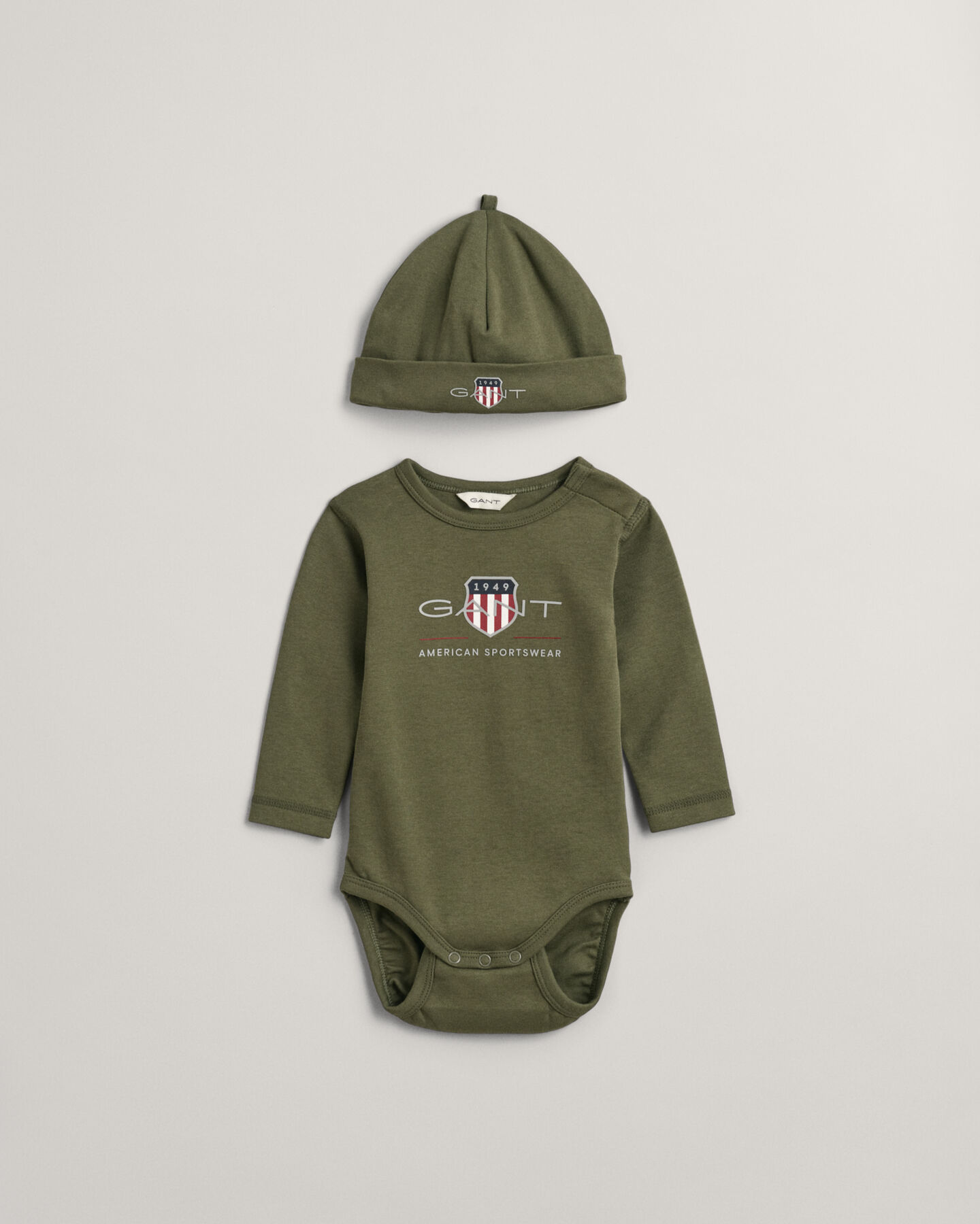 Baby Archive Shield Body und Beanie