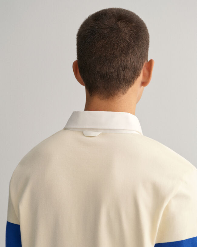 Rugger im Blockfarbendesign