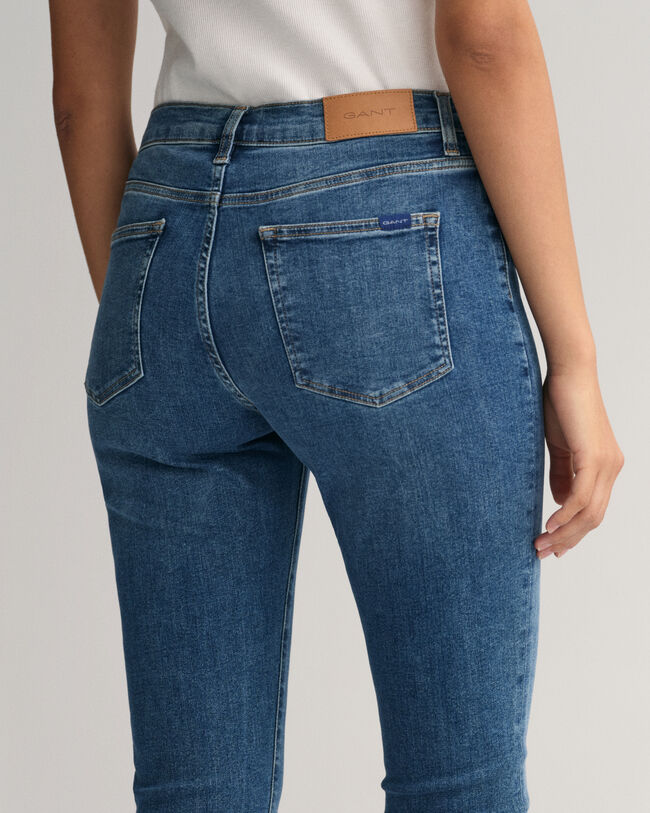 Nella Travel Skinny Jeans in Indigoblau