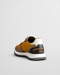 Caffay Sneaker aus Cord und Veloursleder