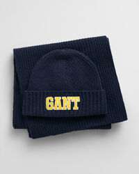 GANT Graphic Beanie und Schal im Geschenkset